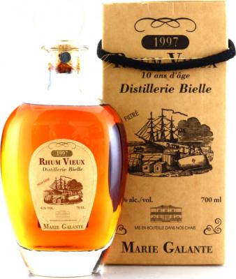 Bielle 1997 Marie-Galante Guadeloupe 10yo 42% 700ml