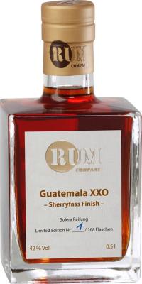 Rum Company Guatemala XXO 42% 500ml