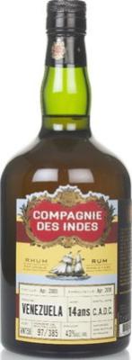 Compagnie des Indes 2005 C.A.D.C Venezuela 14yo 43% 700ml