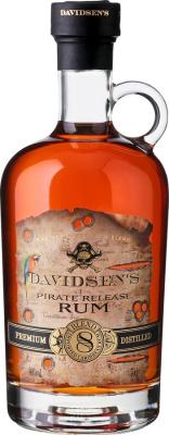 Davidsen's Pirate release 8yo 40% 700ml