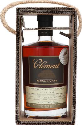 Clement 2001 Single Cask Canne Bleue Futs de Boubon 7yo 41.5% 500ml