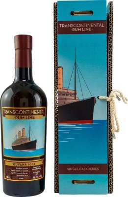 Transcontinental Rum Line 2002 Guyana Single Cask EN02KFM24 #42 18yo 65.1% 700ml