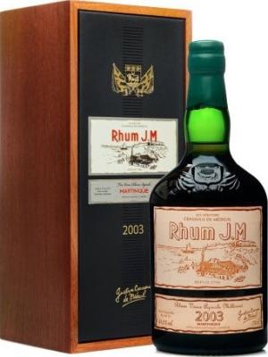 Rhum J.M 2003 15yo 41.8% 700ml