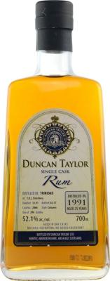 Duncan Taylor 1991 Aged in Oak Casks 25yo 52.1% 700ml