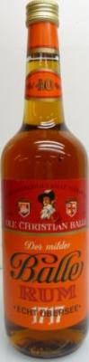Der Milde Balle Rum Caribbean Echt Ubersee 40% 700ml