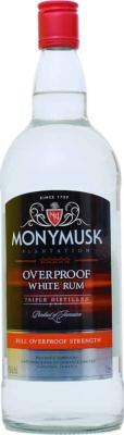 National Rums of Jamaica Monymusk Overproof White 63% 700ml