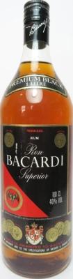 Bacardi Premium Black Superior 40% 1000ml