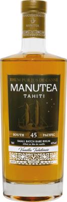 Manutea 2017 French Polynesia Tahiti Vanilla 6mo 45% 700ml