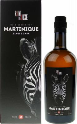 RomDeLuxe Wild Series Martinique Batch No.2 Zebra 13yo 59% 700ml