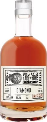 Rum Nation 2005 Diamond 11yo 58.3% 700ml