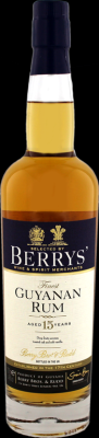 Berry Bros & Rudd Demerara Distillers Ltd Guyana Finest Guyanan Rum 15yo 46% 700ml