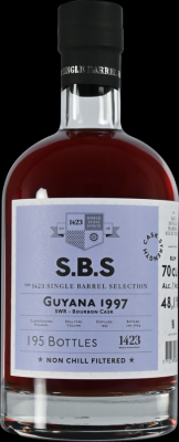 S.B.S 1997 Guyana SWR Bourbon Cask 27yo 48.1% 700ml