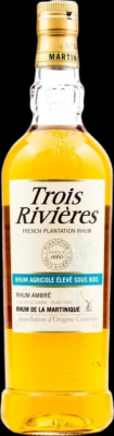 Trois Rivieres Agricole Eleve Sous Bois Ambre 40% 750ml