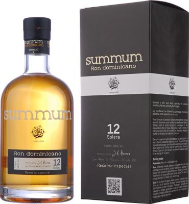 Summum Ron Dominicano Reserva Especial 12yo 38% 700ml