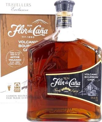 Flor de Cana Volcanic Bourbon Cask Travellers Exclusive 40% 1000ml