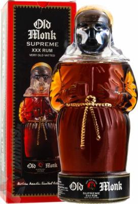Old Monk Mohan Meakin Distillery India Surpreme XXX Rum 42.8% 750ml