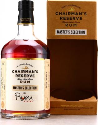 Chairman's Reserve 2001 Master's Selection Rum Stylez 19yo 65.4% 700ml