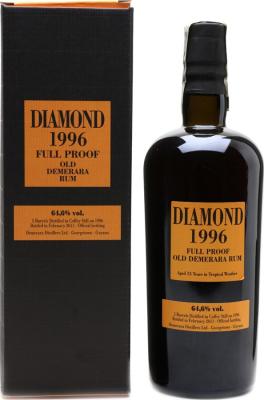 Velier Demerara 1996 Diamond SVW Guyana 15yo 64.6% 700ml