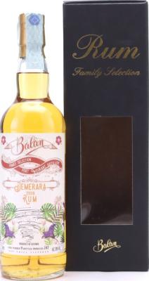 Balan 2008 Port Mourant Demerara Rum Guyana Cask No. 9. 59% 700ml