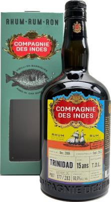 Compagnie des Indes 2006 TDL Trinidad Bottled For Premium Spirits 15yo 60.6% 700ml