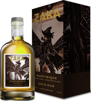 Zaka Martinique Gold 42% 700ml