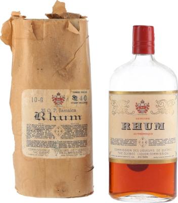 The Quebec Liquor Commission Jamaica Rhum Authentique 77.1% 568ml