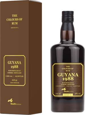 The Colours of Rum 1988 Enmore Guyana edition No.2 33yo 48% 700ml