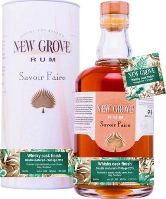 New Grove 2013 Savoir Faire Islay Whisky Finish 8yo 46% 700ml