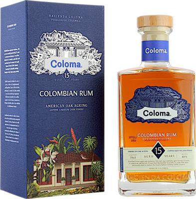 Coloma Colombian Rum 15yo 40% 700ml