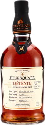 Foursquare Detente Exceptional Cask Selection Mark XIV 10yo 51% 750ml