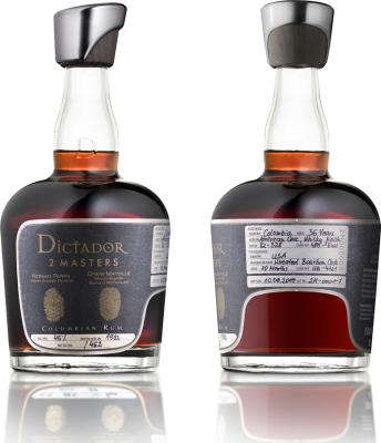 Dictador 1982 Two Masters Barton Wheated Bourbon 36yo 45% 700ml