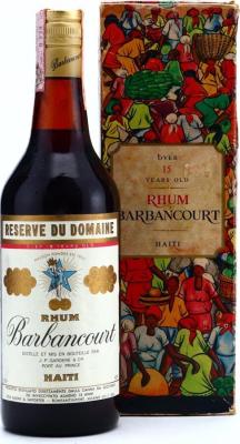 Barbancourt 1960 Reserve du Domaine Haiti 15yo 43% 700ml