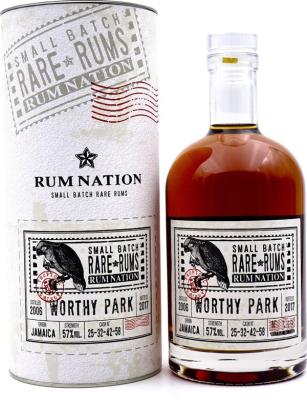 Rum Nation 2006 Worthy Park 11yo 57% 700ml