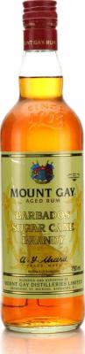 Mount Gay Barbados Sugar Cane Brandy 43% 750ml