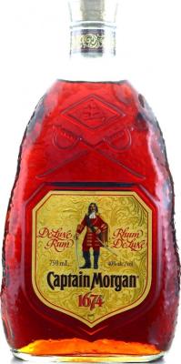 Captain Morgan 1674 Caribbean Deluxe Rum 40% 750ml