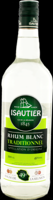 Isautier Reunion Rhum Blanc Traditionnel 49% 1000ml