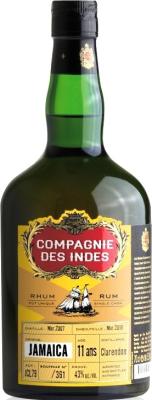 Compagnie des Indes 2007 Jamaica 11yo 43% 700ml