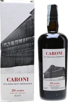 Velier Caroni 1992 Full Proof Heavy Trinidad 20yo 60.21% 700ml