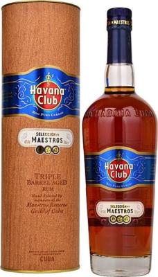 Havana Club Seleccion de Maestros Triple Barrel Aged Rum 45% 700ml