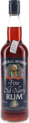Admiral Benbow 1990s Superior Tot Fine Old Navy Rum 37.5% 700ml