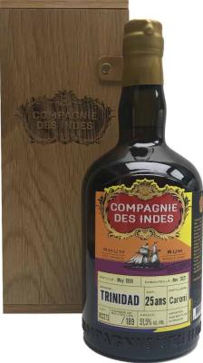 Compagnie des Indes 1996 Trinidad Wooden Box 25yo 51.5% 700ml