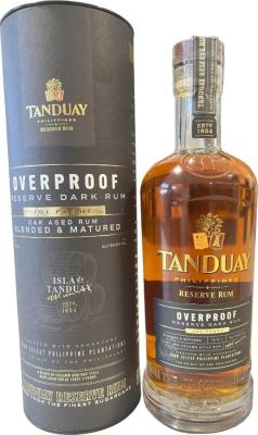 Tanduay Overproof Dark 50.5% 700ml