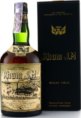 Rhum J.M 2001 Martinique 10yo 46.6% 700ml