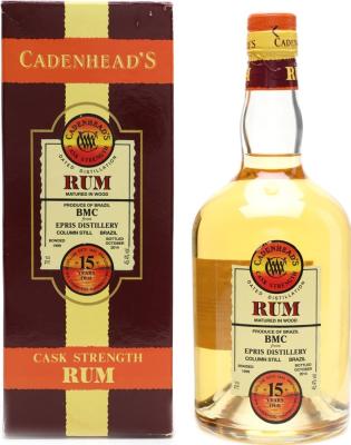 Cadenhead's 1999 Cask Strenght BMC 15yo 45.4% 700ml