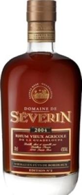 Domaine de Severin 2004 Guadeloupe Cuvee special 12yo 42% 700ml