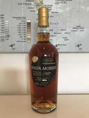 Rasta Morris Asta Morris 2005 Foursquare Barbados 13yo 64.4% 700ml