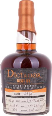 Dictador Best of 1973 Apasionado 45yo 42% 700ml