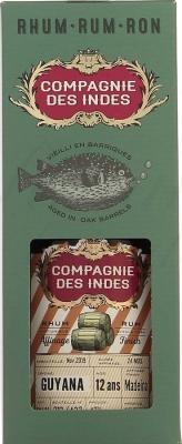 Compagnie des Indes 2005 Demerara Distillers Ltd Guyana 12yo 43% 700ml