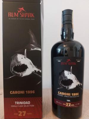 Rum Shark 1996 Caroni Trinidad 27yo 57.1% 700ml