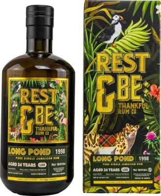 Rest & Be Thankful 1998 Long Pond LSO Jamaica 24yo 58.6% 700ml